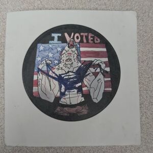 I Voted Sticker - Michigan Werewolf 2024 Election - Authentic